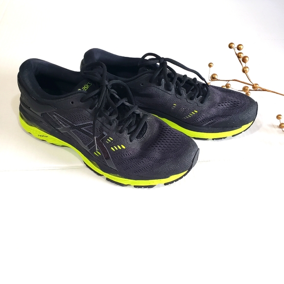 Oasics Men's Running Shoes Green and Black, excellent condition - Picture 6 of 16